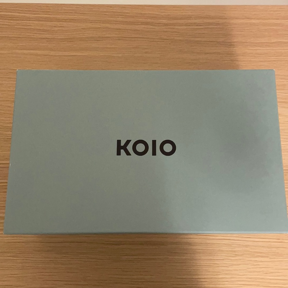 KOIO Primo black sneakers in size EU39